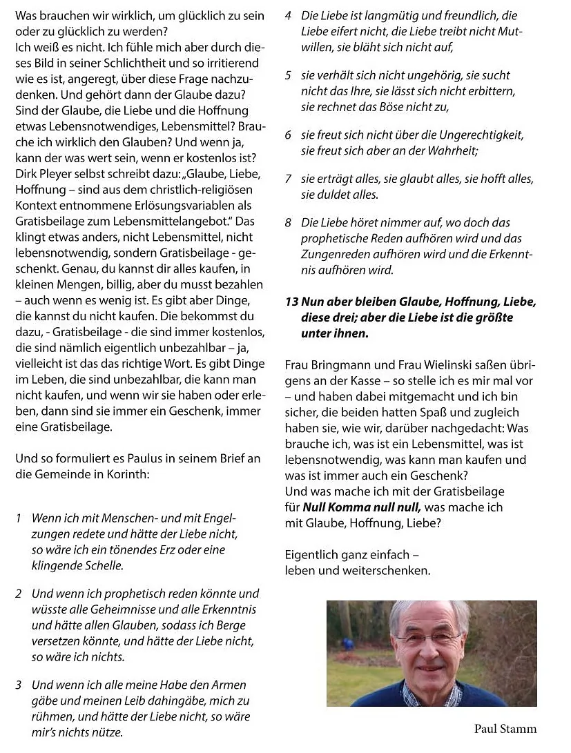 Andacht vom Gemeindebrief August/September Seite 2